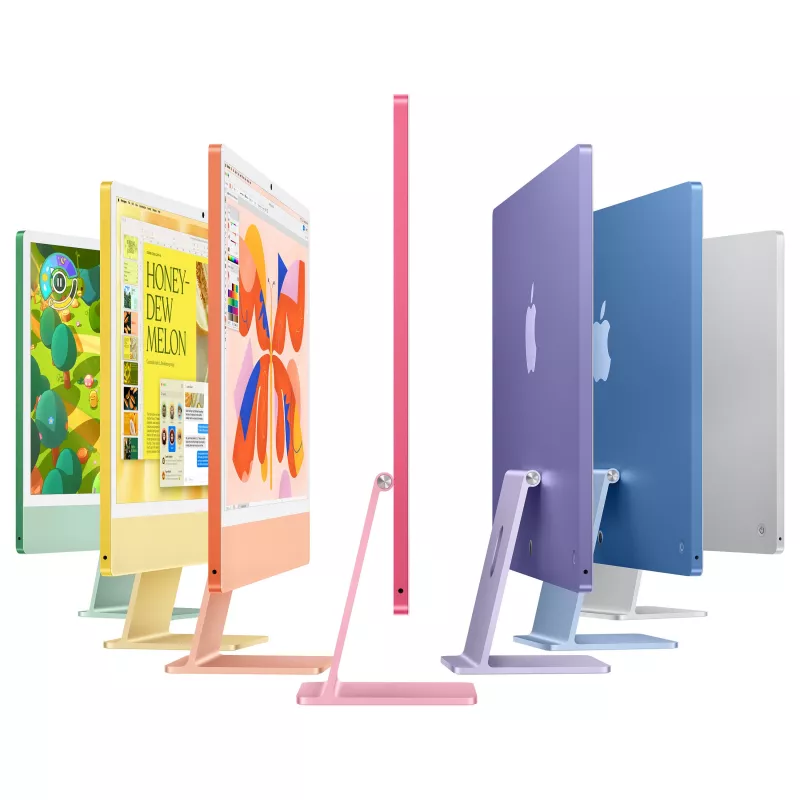 Apple iMac 24-calowy 4.5K Retina M4 10-rdzeniowy CPU/10-rdzeniowy GPU 24GB RAM 2TB SSD srebrny