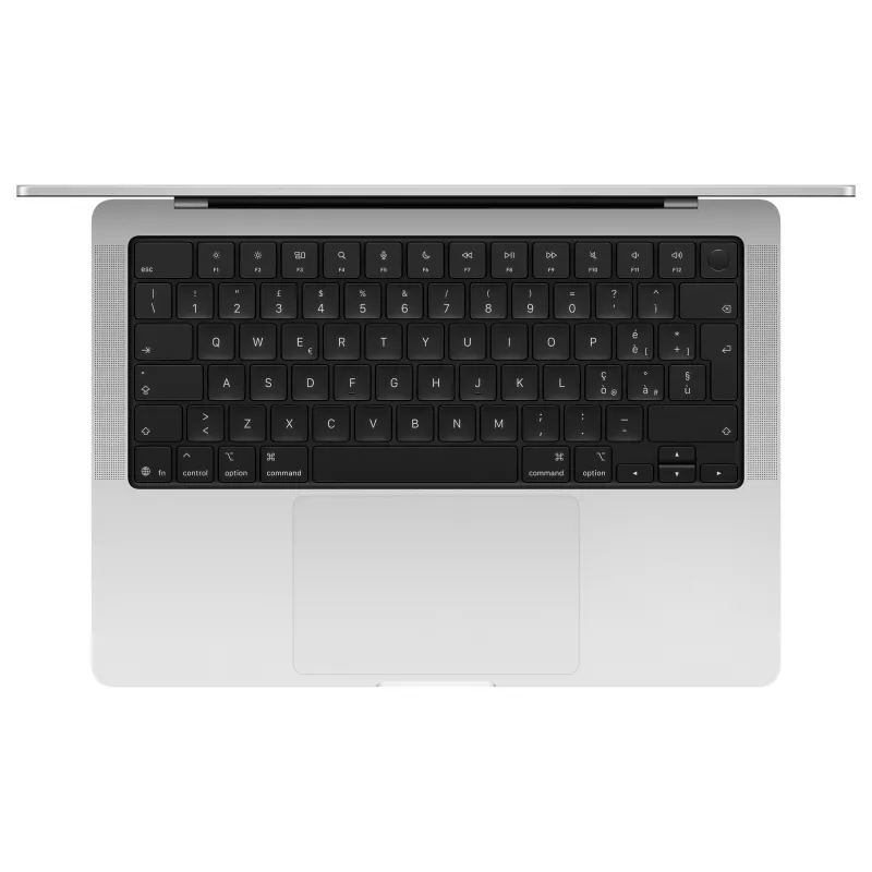 Apple MacBook Pro 14 M5 Silver, M5-10C CPU, 10C GPU, 24GB RAM, 1TB SSD, klawiatura niemiecka, szkło nanoteksturowe, zasilacz USB-C 96W