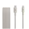 Apple USB-C to Lightning Cable (1m) MDGL4ZM/A - Biały - Pleciony nylon - MFi Certified
