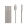 Apple USB-C to Lightning Cable (1m) MDGL4ZM/A - Biały - Pleciony nylon - MFi Certified
