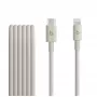 Apple USB-C to Lightning Cable (1m) MDGL4ZM/A - Biały - Pleciony nylon - MFi Certified