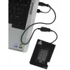 Apricorn Aegis Padlock Fortress A25-3PL256-500F External Hard Drive - 500GB - USB 3.2 Gen 1 - AES 256-bit Hardware Encryption - Black