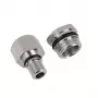 Aqua Computer Adapter Set Straight Eheim 1046 to G1/4 inch Internal Thread - Silver