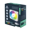 Arctic BioniX P12 A-RGB White 3-Pack – 120mm PWM Wentylator obudowy z adresowalnym RGB i łańcuchem, 450-3000 RPM
