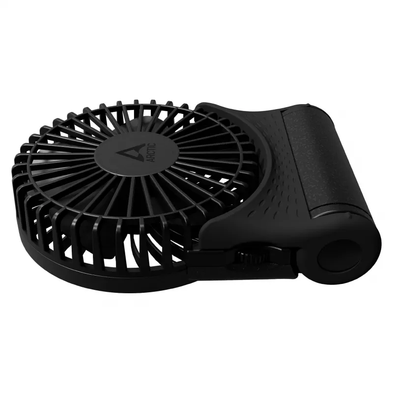 Arctic Summair 2Go Akumulatorowy Wentylator Biurkowy - 10 cm (Czarny)