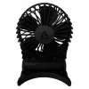 Arctic Summair 2Go Akumulatorowy Wentylator Biurkowy - 10 cm (Czarny)