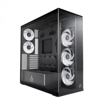 ARCTIC Xtender Black Clear Glass Mid-Tower ATX Case