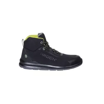 Ardon Softex High S1P Buty ochronne Rozmiar 45 Czarny Szary Kompozytowy nosek Kevlarowa wkładka antyprzebiciowa