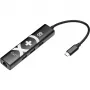 Stacja dokująca Arduino USB-C TPX00241 8-w-1 z HDMI, Ethernet, 65W PD, czarna