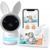 ARENTI AINanny A4 Kit Plus – 2K QHD Wideo Elektroniczna Niania z 5-calowym ekranem HD, Wi-Fi, Noktowizor i Dwukierunkowy Audio