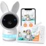 ARENTI AINanny A4 Kit Plus – 2K QHD Wideo Elektroniczna Niania z 5-calowym ekranem HD, Wi-Fi, Noktowizor i Dwukierunkowy Audio