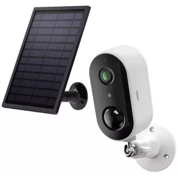 Arenti GO1+SP1 Kamera Wi-Fi z baterią i panelem słonecznym, 2K QHD, IP65, detekcja ruchu PIR