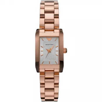 ARMANI AR0361 Zegarek damski analogowy kwarcowy 32 mm Stal nierdzewna Srebrny