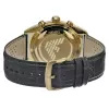 ARMANI AR0386 Męski Klasyczny Zegarek Kwarcowy Analogowy 40mm Srebrna Tarcza Brązowy Pasek Skórzany