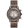 Zegarek męski ARMANI AR11169 Chronograf 43 mm Czarna tarcza Skórzany pasek