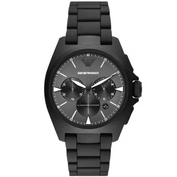 Zegarek męski ARMANI AR11412 ze stali nierdzewnej, chronograf, 42 mm, niebieska tarcza