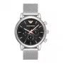 Zegarek męski ARMANI AR11429 z kwarcowym chronografem, 46 mm, stal nierdzewna
