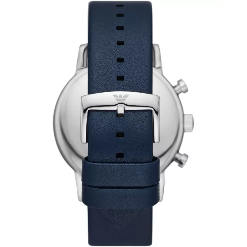 Armani AR11451 Męski zegarek chronograf ze stali nierdzewnej 46mm