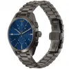 ARMANI AR11481 Zegarek męski Luigi Chronograph Quartz 43mm Czarna tarcza Czarny pasek skórzany