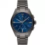 ARMANI AR11481 Zegarek męski Luigi Chronograph Quartz 43mm Czarna tarcza Czarny pasek skórzany