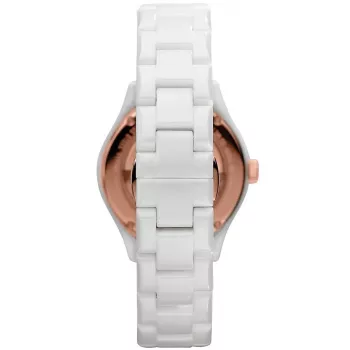Zegarek damski ARMANI AR1418 na kwarc 28mm biała ceramika