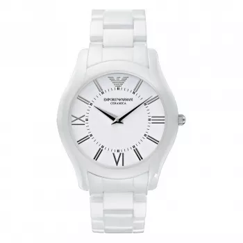 ARMANI AR1442 Męski Zegarek Ceramiczny 42mm Czarna Tarcza Chronograf