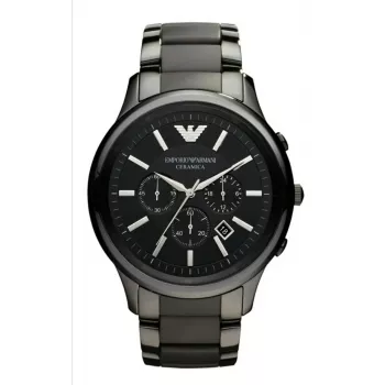 Armani AR1452 Męski Zegarek Ceramiczny Chronograf 43mm Czarny