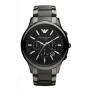 Armani AR1452 Męski Zegarek Ceramiczny Chronograf 43mm Czarny