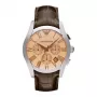 Zegarek męski Armani AR1634 ze stali nierdzewnej, chronograf, 42 mm