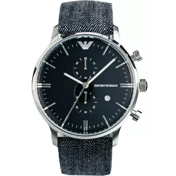 Zegarek męski ARMANI AR1690 Analogowy Kwarcowy 43mm Stal nierdzewna Czarna tarcza