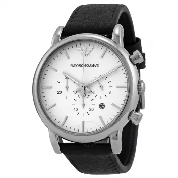 Zegarek męski ARMANI AR1807 Chronograf 46mm Stal nierdzewna