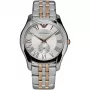 ARMANI AR1824 Zegarek damski ze stali nierdzewnej, kwarcowy, 32 mm, srebrny