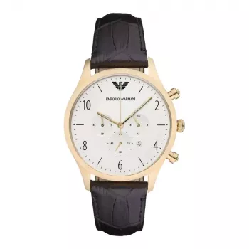 Zegarek męski Armani AR1892 Kwarcowy Chronograf 43mm Stal nierdzewna Niebieska tarcza
