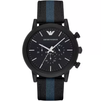 ARMANI AR1948 Męski Zegarek Kwarcowy Chronograf 46mm Stal Nierdzewna