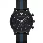 ARMANI AR1948 Męski Zegarek Kwarcowy Chronograf 46mm Stal Nierdzewna