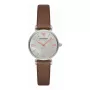 Zegarek damski ARMANI AR1988 na pasku ze stali nierdzewnej mesh, kwarcowy, analogowy, 32 mm, różowe złoto