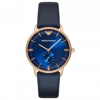 Zegarek męski ARMANI AR2071 40mm Stal nierdzewna Czarna tarcza Bransoleta mesh milanese