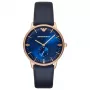 Zegarek męski ARMANI AR2071 40mm Stal nierdzewna Czarna tarcza Bransoleta mesh milanese