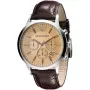 Armani AR2433 Męski Zegarek Kwarcowy Chronograf 43mm Stal Nierdzewna Niebieska Tarcza