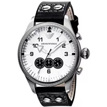Zegarek męski ARMANI AR5836 Chronograf 44mm Stal nierdzewna Brąz/Różowe Złoto