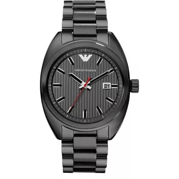 Zegarek męski Armani AR5910 Kwarcowy Chronograf 44mm Czarna Jonowo-Platerowana Stal Szlachetna