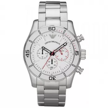 Zegarek męski ARMANI AR5932 45mm Stal nierdzewna Różowe złoto PVD Kwarcowy Chronograf