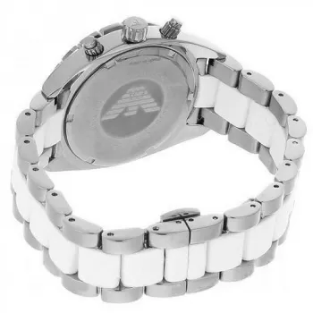 Zegarek Armani AR5940 Damski Kwarcowy Chronograf 42mm Różowe Złoto Stal Nierdzewna