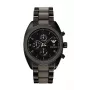 ARMANI AR5953 Męski Zegarek Kwarcowy Chronograf 43mm Czarna Tarcza Stal Nierdzewna z Paskiem Silikonowym