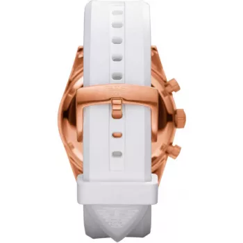 ARMANI AR5979 Unisex Zegarek Kwarcowy Chronograf 43mm Stal Nierdzewna Czarna Tarcza