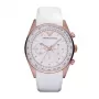 ARMANI AR5979 Unisex Zegarek Kwarcowy Chronograf 43mm Stal Nierdzewna Czarna Tarcza