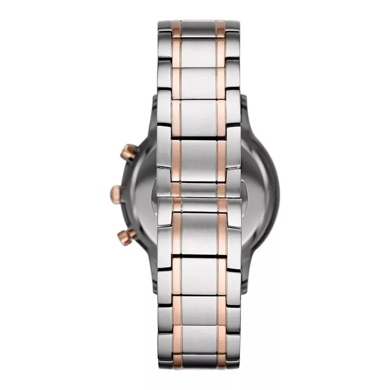 Zegarek męski ARMANI AR80025 Kwarcowy Chronograf 43mm Stal nierdzewna Niebieska tarcza