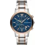 Zegarek męski ARMANI AR80025 Kwarcowy Chronograf 43mm Stal nierdzewna Niebieska tarcza