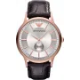 Zegarek męski Armani AR9101L Kwarcowy Analogowy 33mm Czarna Tarcza Skórzany Pasek