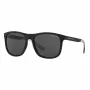 Okulary przeciwsłoneczne Armani Exchange AX4049SF 81808 dla mężczyzn - matowa czarna oprawka, szare soczewki, 57 mm